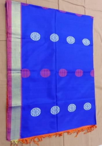 SOFT SILK SAREE WITH BLOUSE